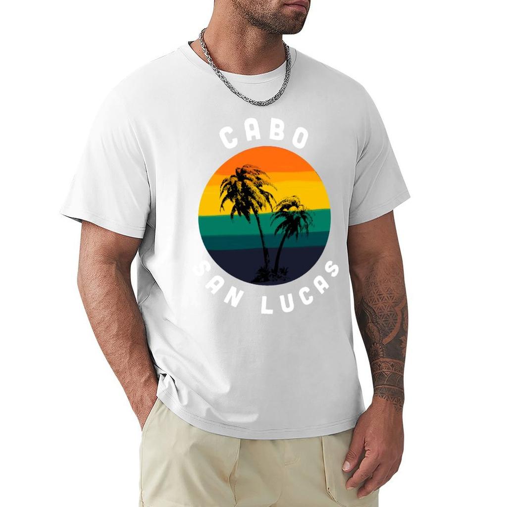 Cabo San Lucas Souvenir Mexico Family Group Trip Vacation TShirt Trendy Casual Short Sleeve Shirt