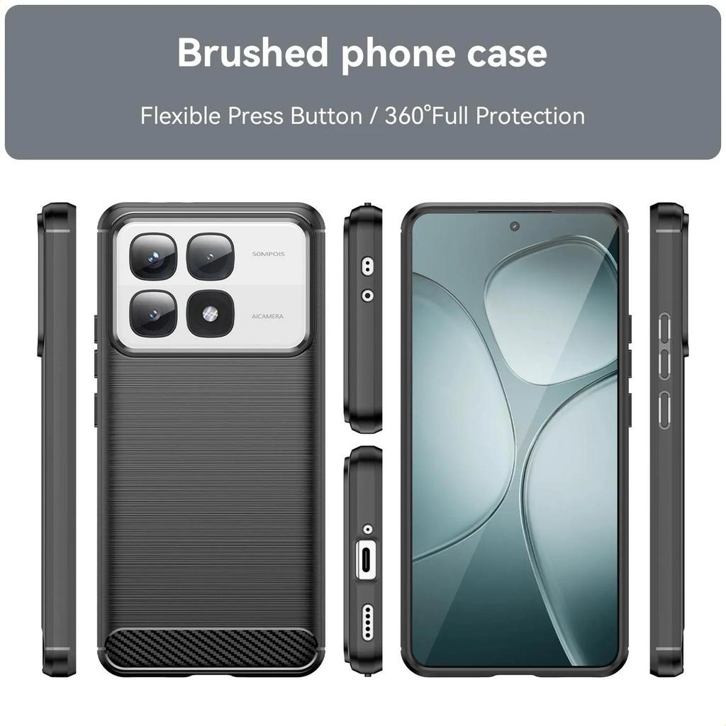 Phone Case For Xiaomi Redmi K70 Ultra ,flexible Tpu Fiber Protective Cover For Xiaomi Redmi K70 Ultra