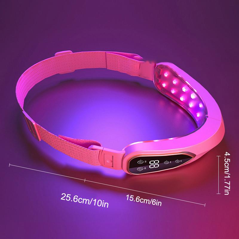 Electric V-Facial Beauty Massager, Adjustable Intensity Facial Massage Device With Lcd Display, Valentines Gift