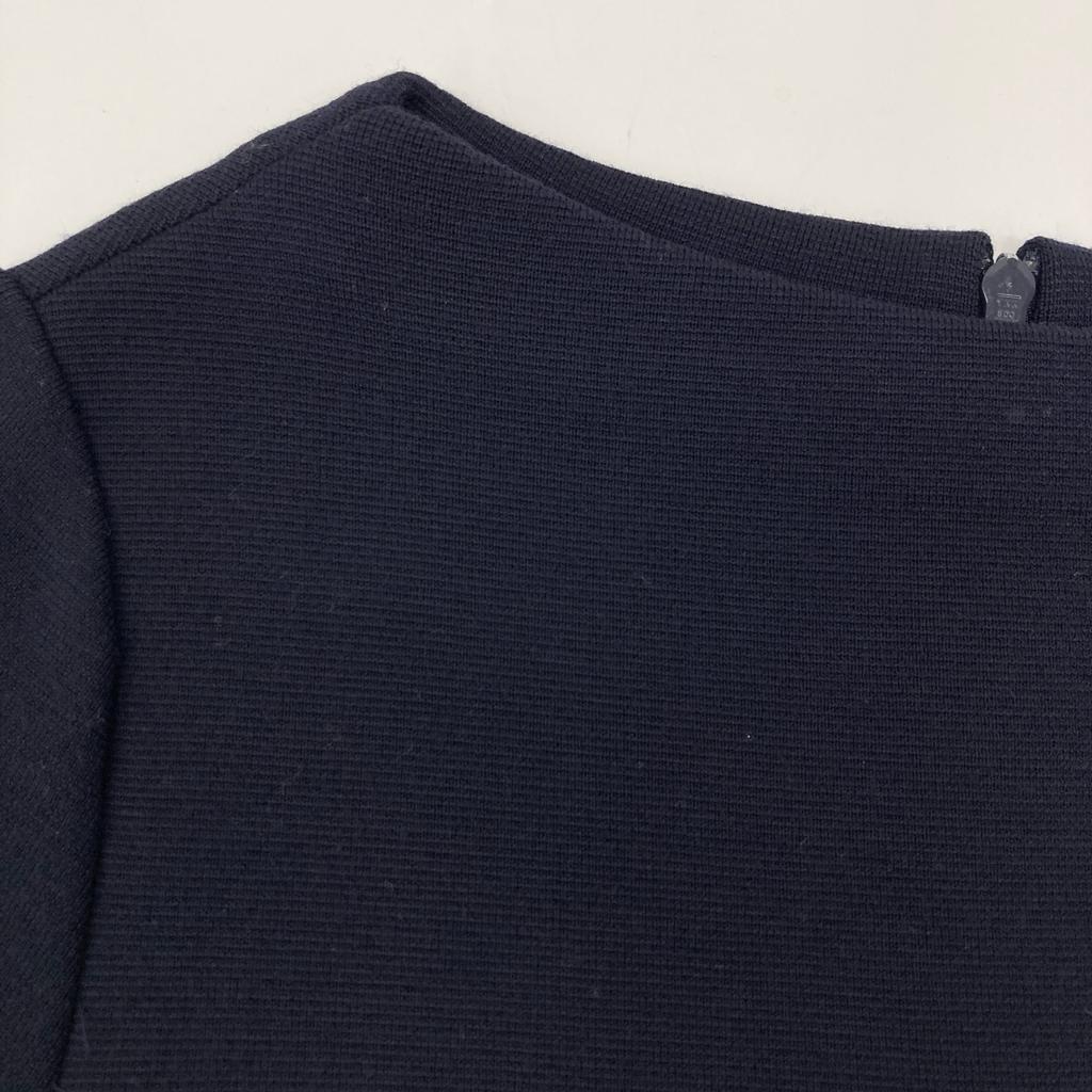 FOXEY BOUTIQUE 42319 Navy Knit Dress Letter F One Piece dress 42 NavyUsed