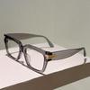 Vintage Square Glasses Men Fashion Blue Light Blocking Decor Eyewear Women  New Trendy Brand Design Optical Frames