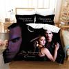 Die Twilight Saga Bedruckte Bettwäsche Sets Bella Vampir Mädchen Bettbezug Bettdecke Set Exquisites Bettwaren Set Luxus Geschenk