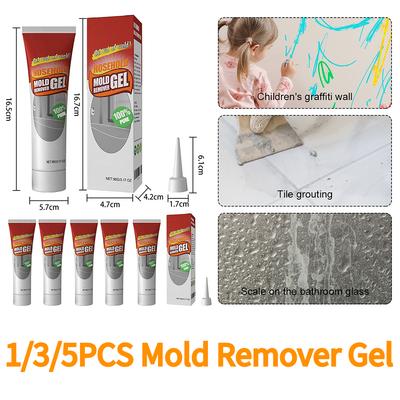 1-5PCS Powerful Home Cleaning Gel Multi-purpose Mold Repellent Gel Wall Cleaning Detergent for Furniture Tile Floor Cleaning