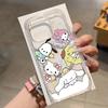 Magnetic Wireless Charge Hello Kitty Cover For Samsung Galaxy S25 Ultra 5G S24 S23 S22 S21 Plus Ultra FE 5G Kuromi Pochacco Case