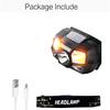 Inductive Headlight 4LED USB Charging Strong Light Led Waterproof Infrared Headlight Fishing Lamp