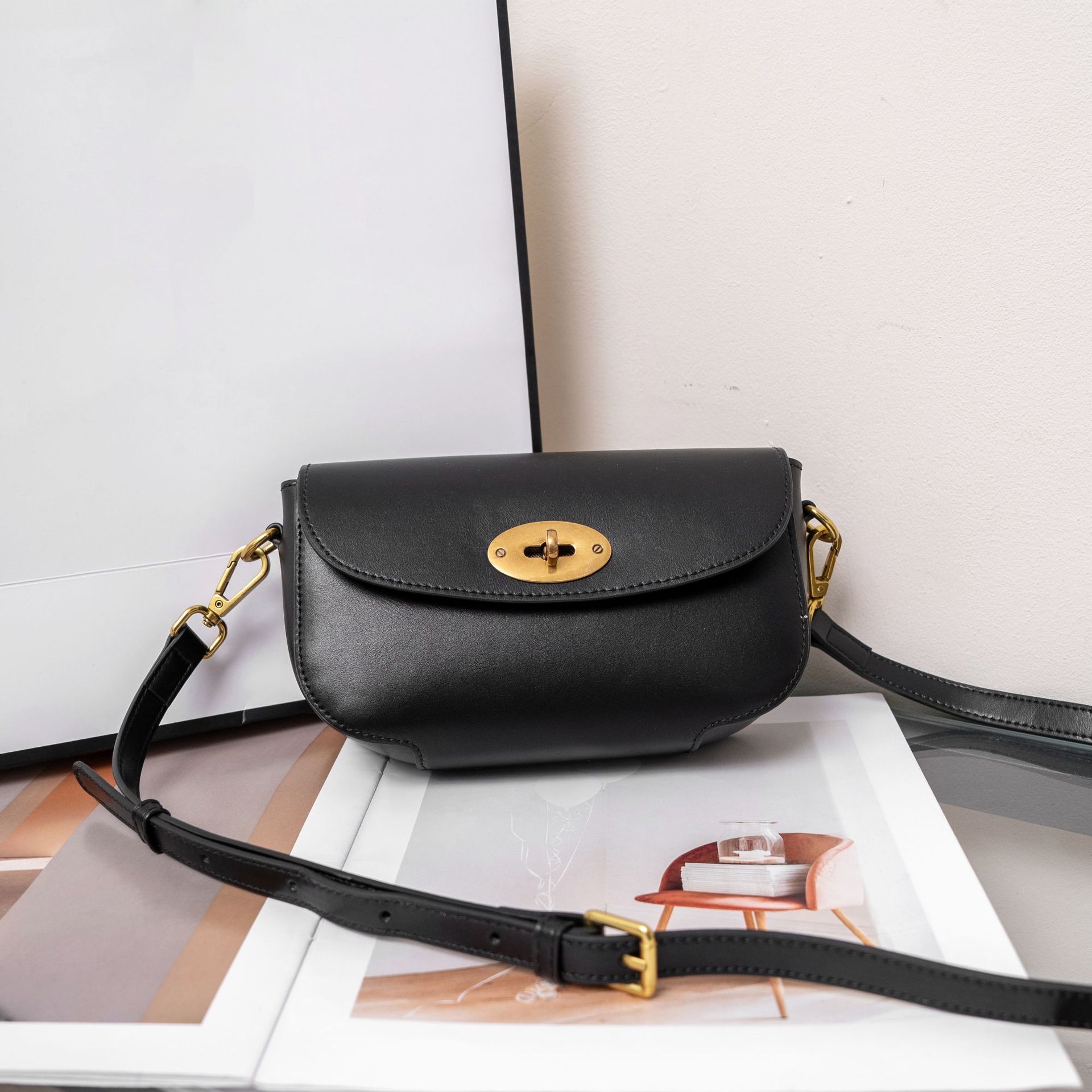 

Универсальная женская сумка через плечо, кроссбоди, женская чёрный