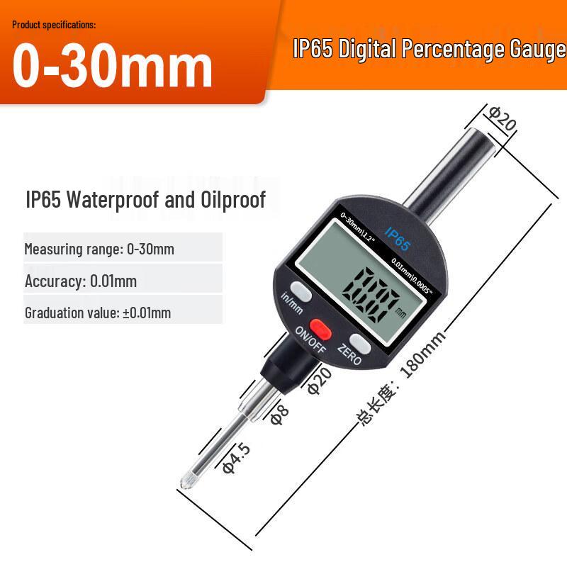 Aokewen IP65 Waterproof Digital Dial Indicator