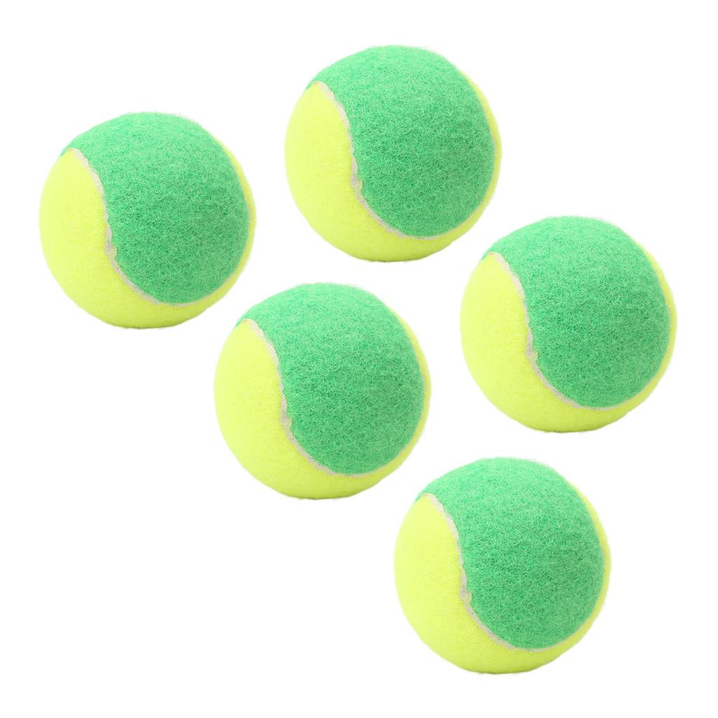 5 STÜCK 6cm Gummi Tennisbälle Elastischer Squashball Stressabbau Bälle für Training Unterhaltung