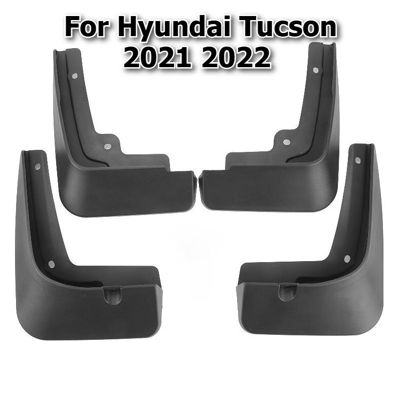4X Set For Hyundai Tucson 2021 2022 2023 2024 2025 Car Molded Mud Flaps Splash Guards Mudguards Front Rear Styling