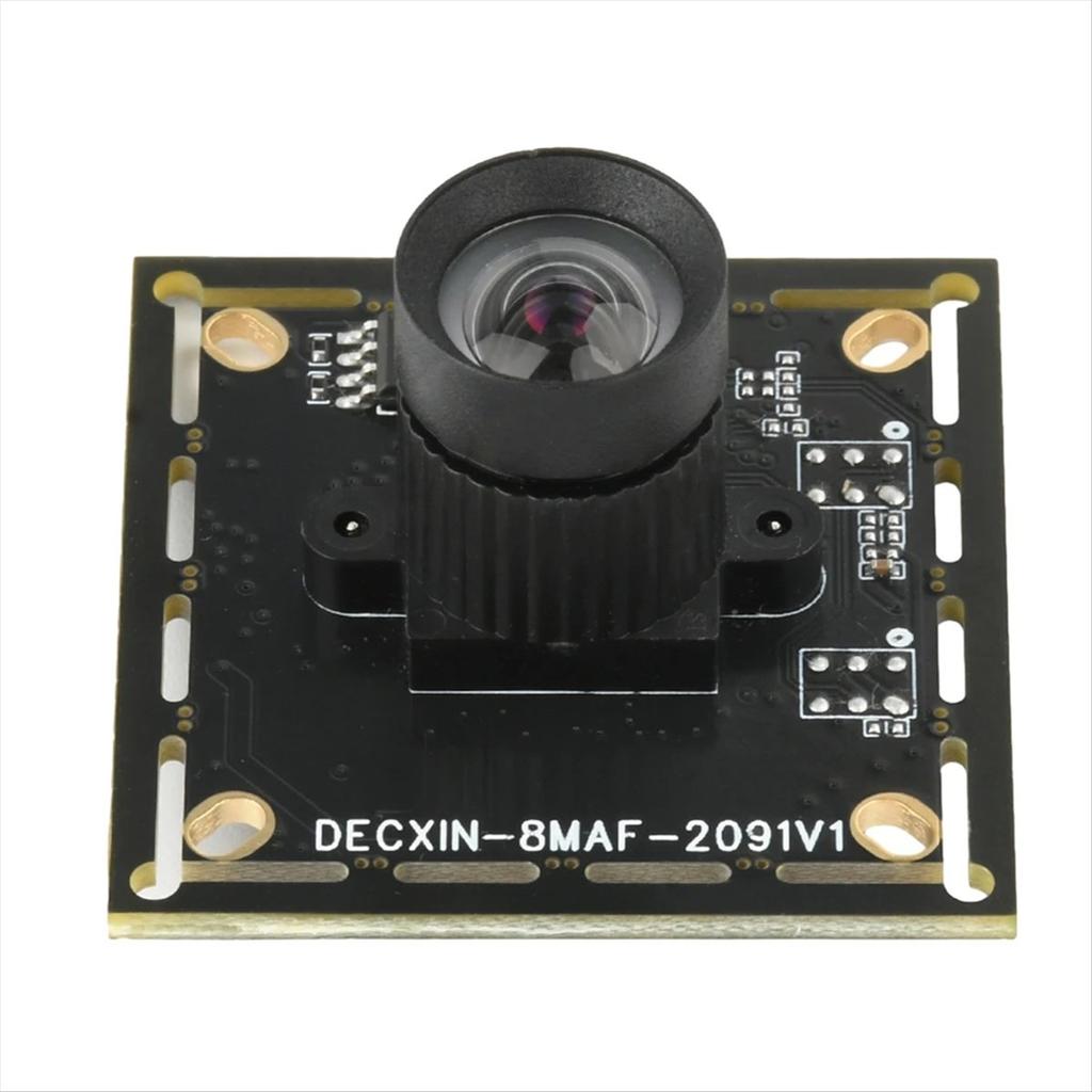 2025 New IMX179 8MP HD Camera Module Fixed Focus Wide Angle Face Recognition/Document Scanning USB Camera for Machine Vision