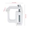 6pcs Truck Retaining Clamps 2in Throat Depth Aluminum Alloy Truck Cap Topper Campers Mounting Clips