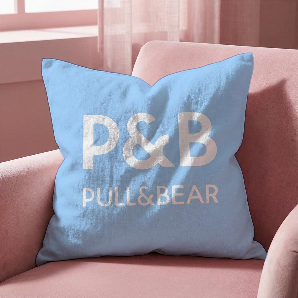 Pull&Bear Cushion Cover Multi-Scene Pillow Cover for Home & Car - Reversible, Soft & Durable for Daily Use