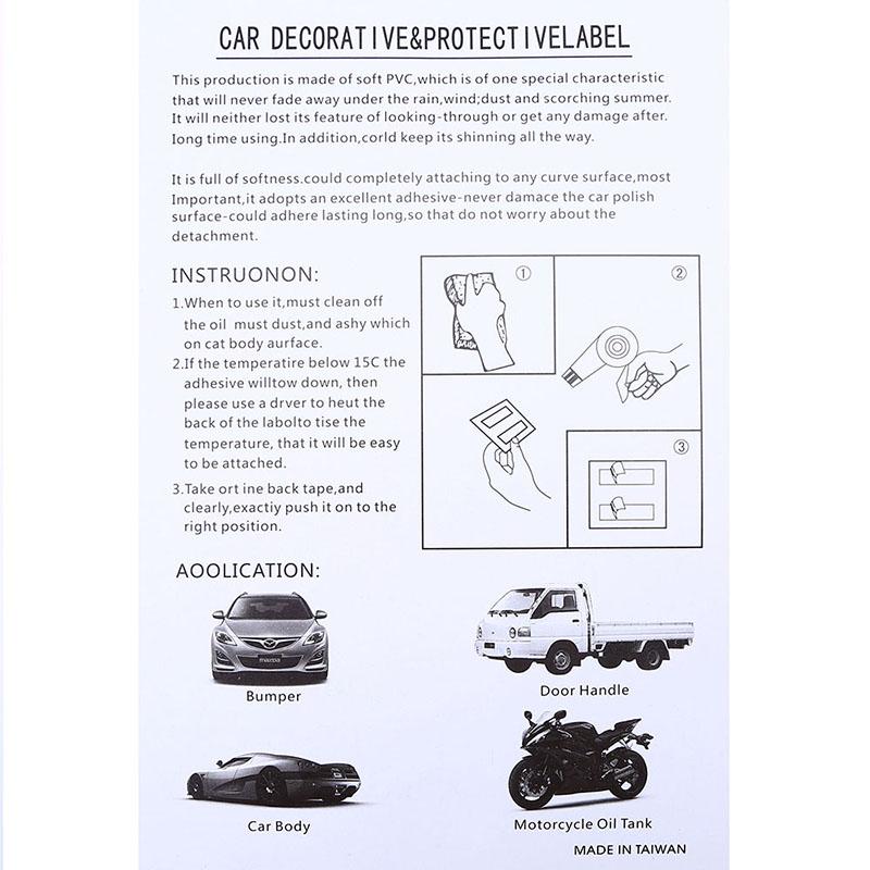 Motorcycle Gas Oil Fuel Cap Cover Decal Pad Sticker Protector For Honda CBR250R F4 F4i CBR 600RR CBR 1000RR Carbon Fiber
