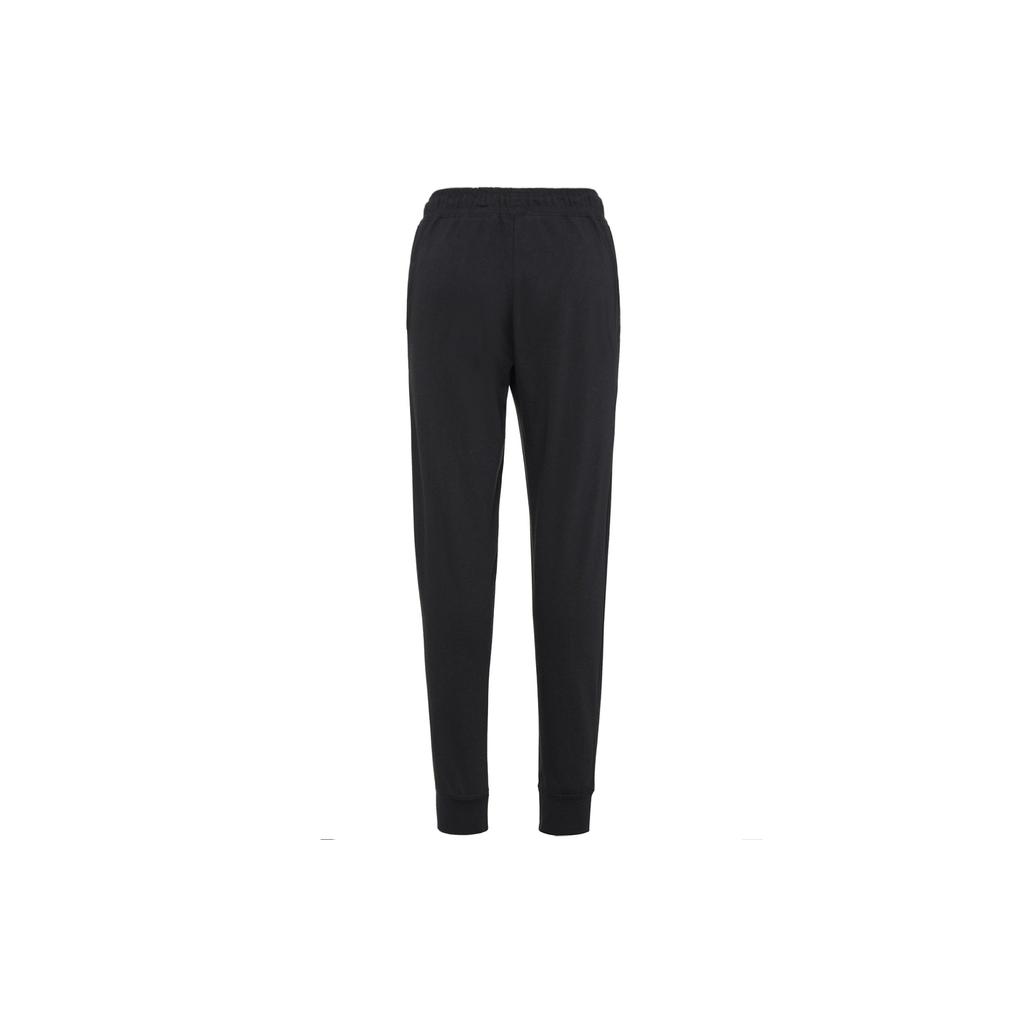 Nike Logo Print Minimalist Elastic Waist Mid Rise Drawstring Fitted Joggers Women Joggers Black DR6215-010