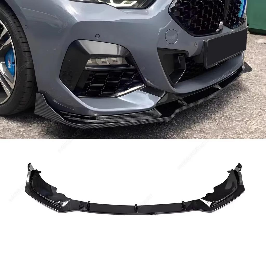 Car Front Bumper Spoiler Lip Splitter Diffuser For BMW 2 Series F44 218i 220i M235i 216d 218d 220d Gran Coupe M Sport 2020-2024