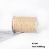 15m 1mm Korean Waxed Cord Faux Leather for DIY Bracelets & Necklaces