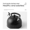 Whistling Tea Kettle For Stove Top 2.5L Stainless Steel Stovetop Kettle Tea Pots Rustproof Water Boiler With Loud Whistle And