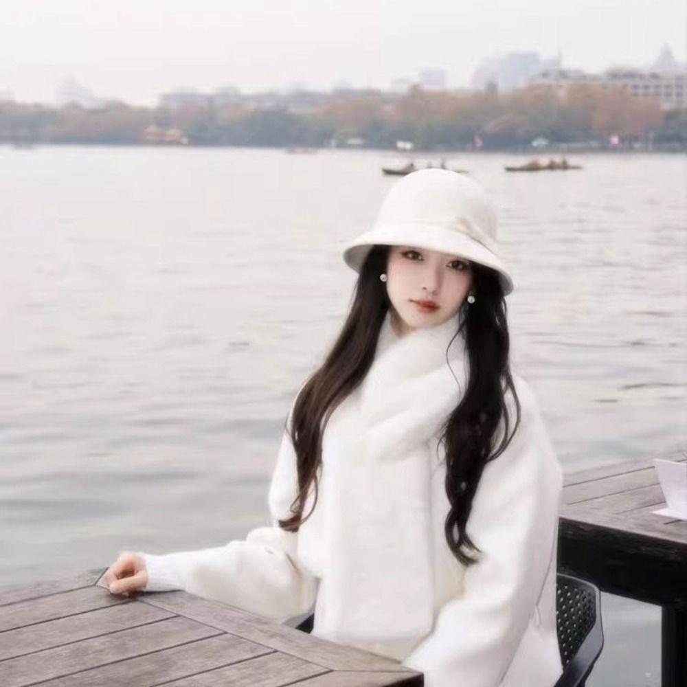 Panama Cap Felt Formal Hat Hepburnesque Bowknot Bucket Hat Retro Travel