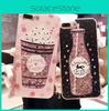 Coques de téléphone en silicone Licorne Glace avec Sable Coulant DIY Pour Iphone 6 6s 7 8 Plus