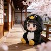 Squeaky Penguin Plush Toy with Soft PP Cotton Cuddle Buddy for Kids Adults Birthday Gift Bedroom Decor Adorable Stuffed Animal for Home Office Travel