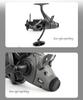BR Series Front/Rear Brake Carp Fishing Spinning Reel 