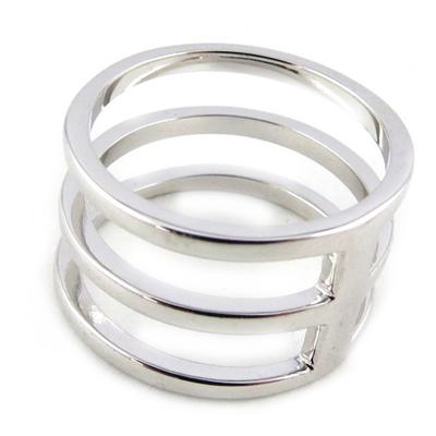 Silver 'Choreography' Ring