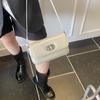 New Women's Bag Trend Versatile Fashion Trend Lock Chain Small Square Bag Single Shoulder Oblique Span Bag