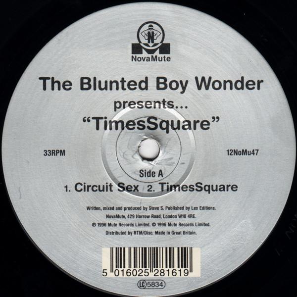 

12inch Record BLUNTED BOY WONDER - TimesSquare 12NOMU47 NovaMute 1996 UK Dance & Electronica Used