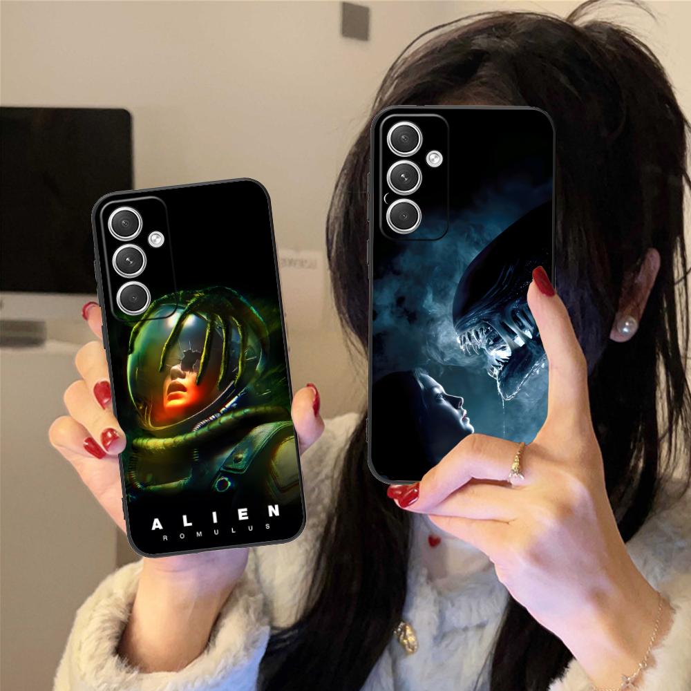 Alien Romulus Mobile Cell Phone Case for Samsung Galaxy S26 S25 S24 S23 S22 S21 S20 Note20 Plus FE Ultra Colorful Cover Luxury