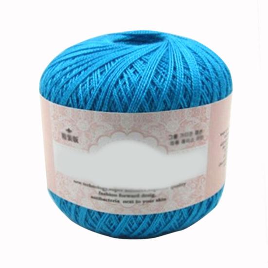 Filato di cotone mercerizzato per ricamo, uncinetto, maglieria, pizzo, gioielli
