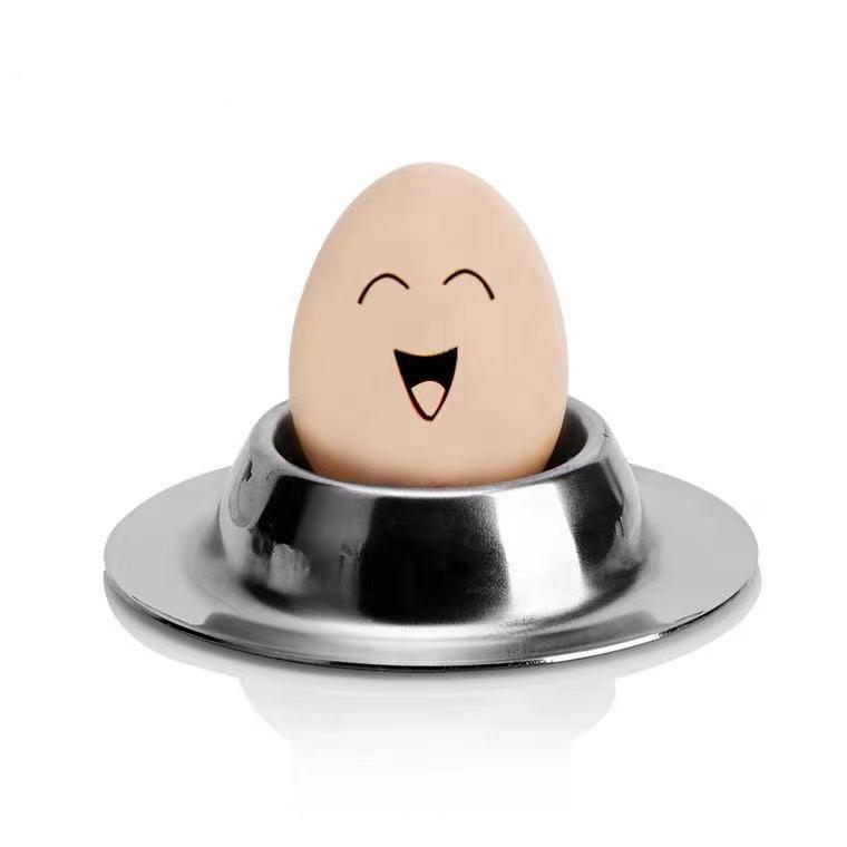 Stainless Steel Egg Holder And Sauce Dish For Kitchen Use