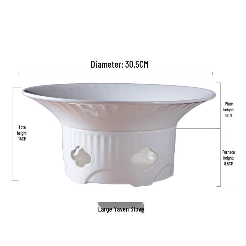 Ceramic Heated Serving Plate