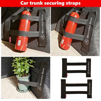 For Benz Car Trunk Organizer Elastic Fixing Belt Storage Bag Tapes Luggage Fixing Belt AMG W213 W124 W108 W126 Exclusive W204