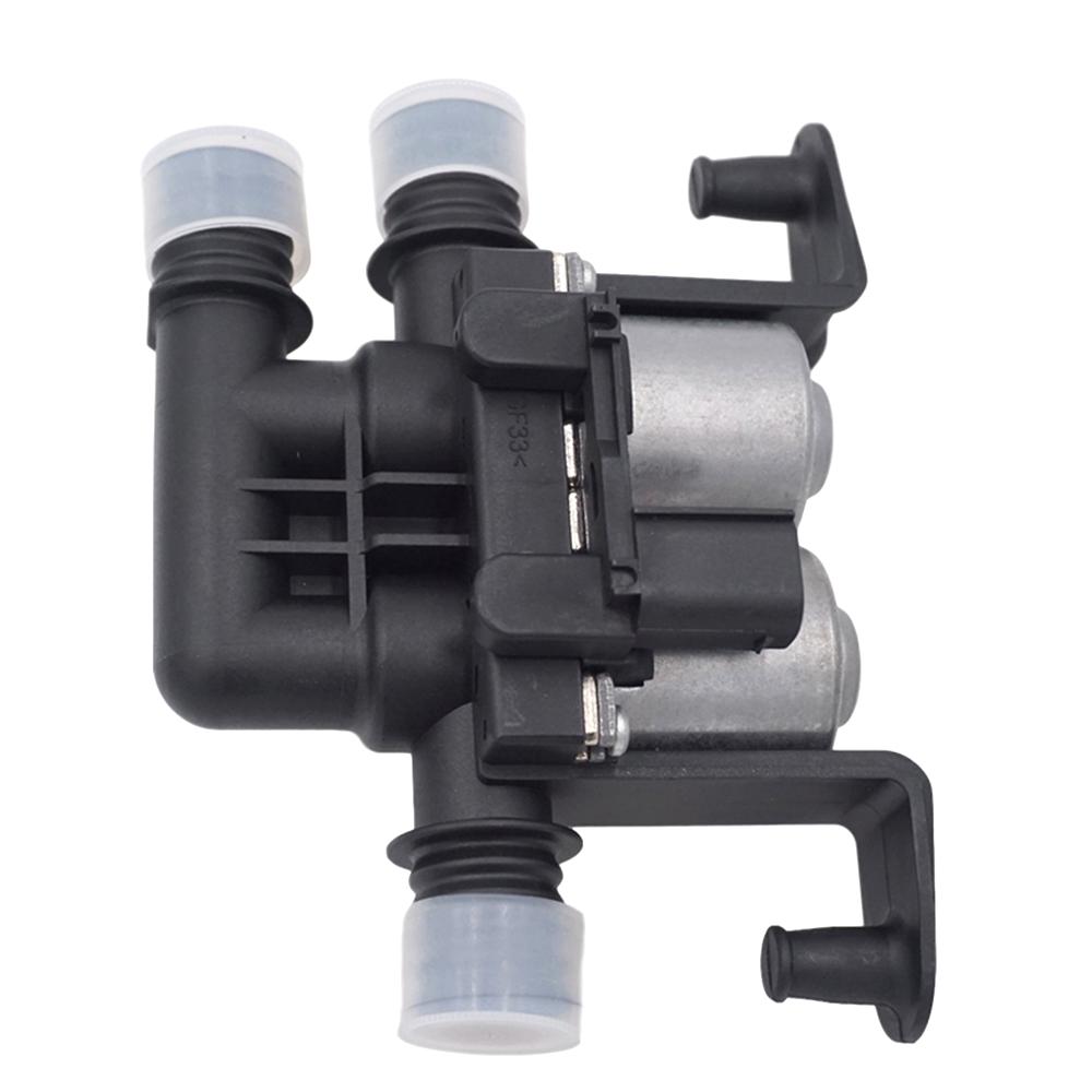 Water Heater Control Valves Dual Solenoid 64128374995 1147412137 For BMW E39 1998-2006 530 540 E53