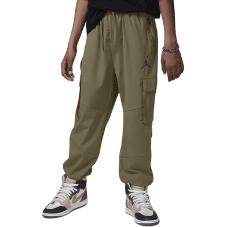 

Nike Длинные брюки Простые Удобные Универсальные Дышащие Детские низы Средний оливковый FQ0656-222