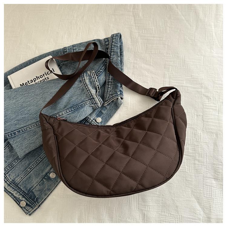 

Casual Lightweight Women s Shoulder Bags Commuter Thread Design Ladies Hobos Bag Solid Color Simple Female Handbag Purse Tote