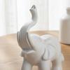 Fortunate Elephant Statue Symbol of Prosperity Black and Gold Elephant Decoration Meticulously Crafted Look Handcrafted Crafted