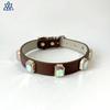Rhinestone Pet Collar Set: High-End Leather Collar & Leash for Large Dogs