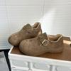 Leather platform women's winter velvet new fashion versatile non-slip wool warm snow cotton shoes