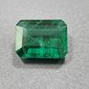 Certified Natural Zambian Green Emerald 9.15 Ct Emerald Cut Loose Gemstone