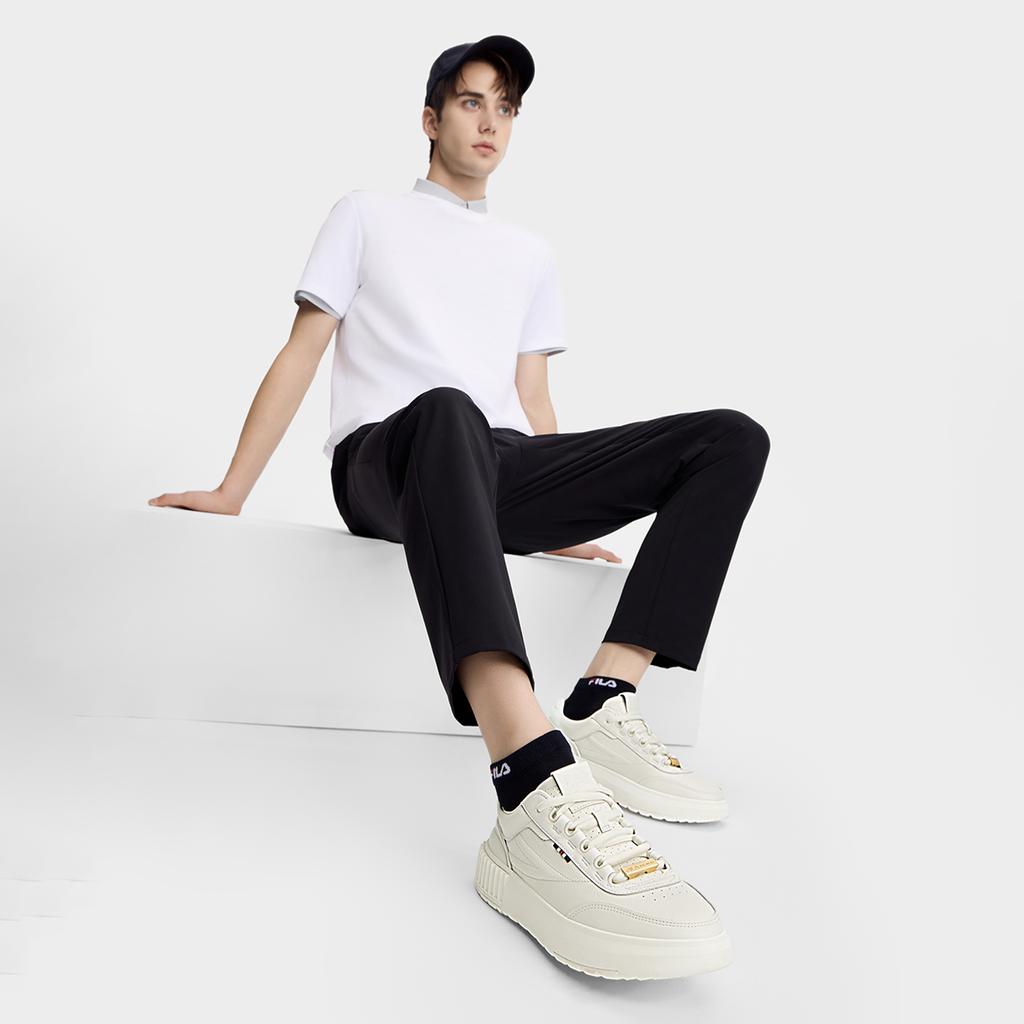 Fila Simple Daily Low-Top Sneakers Men Sneakers White F12M431208FWT