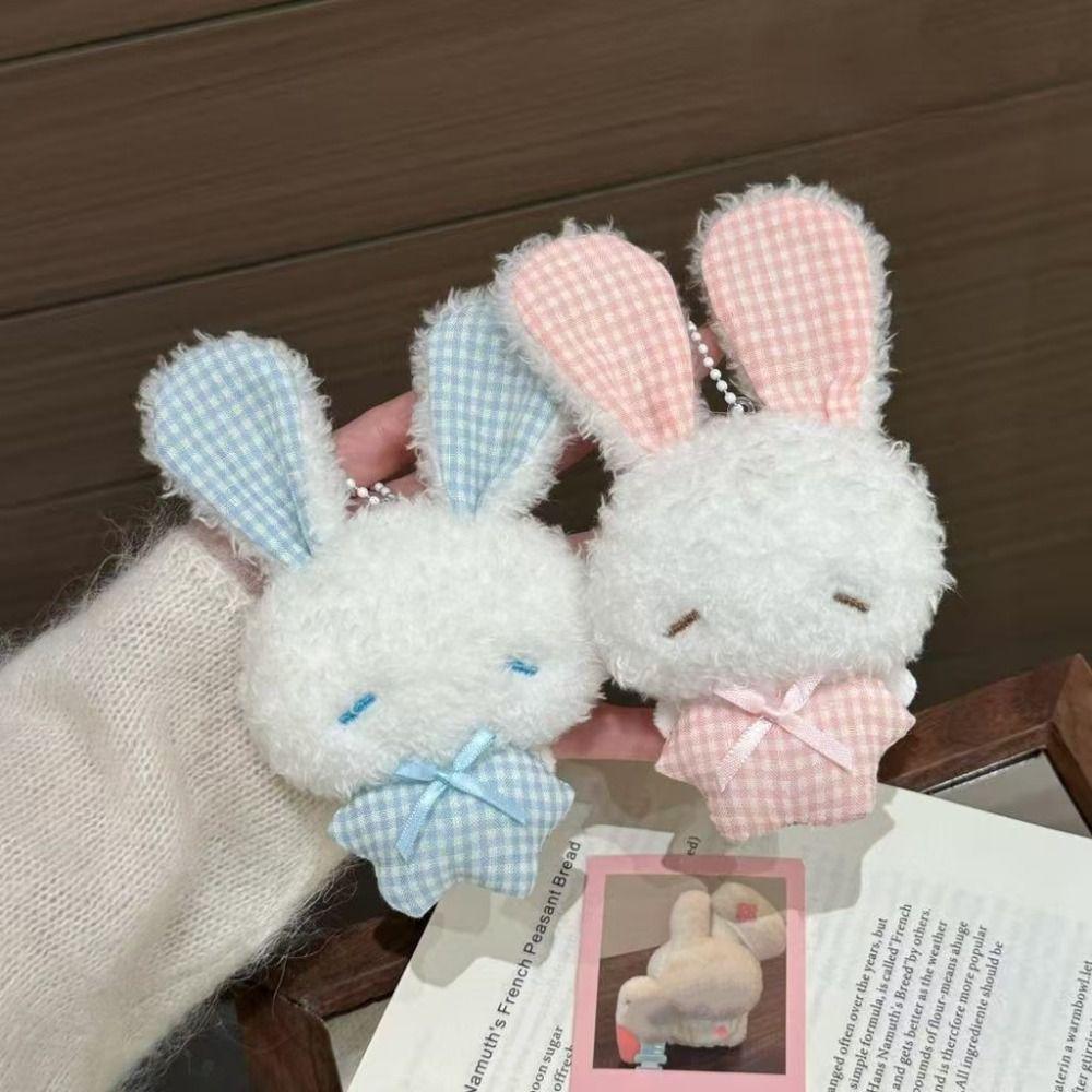 Bag Charm Bunny Plush Keychain Hanging Pendant Mini Rabbit Pendant Rabbit Stuffed Toy Women Girls