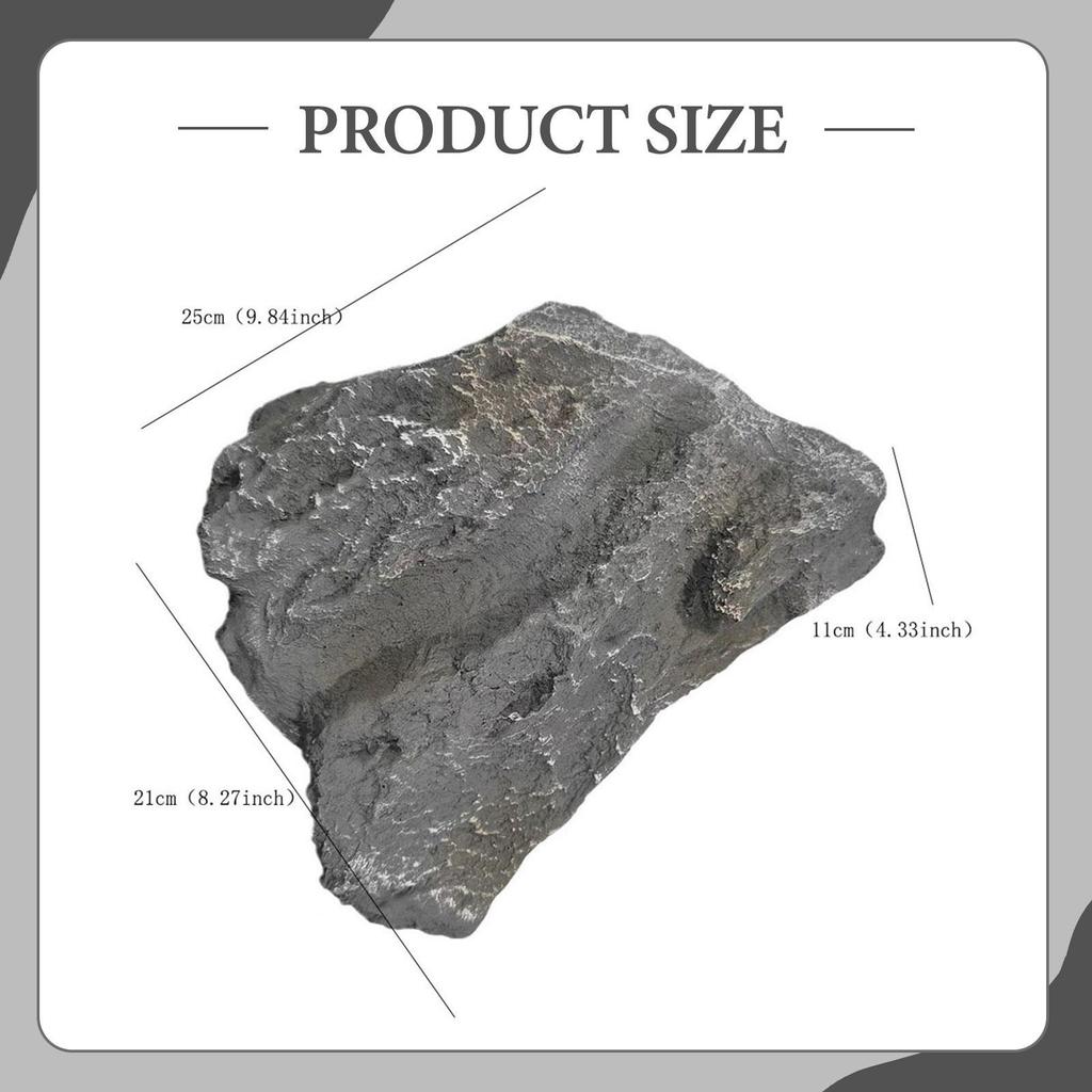 Fake Rock, Multipurpose, PU Foam, Realistic, Versatile, Landscape Rock, Faux Rock for Outdoor Yard Porch Lawn