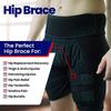 Hip Brace Compression Sleeve For Pain Relief Support Thigh Hamstring Groin Sciatica Muscle Strains