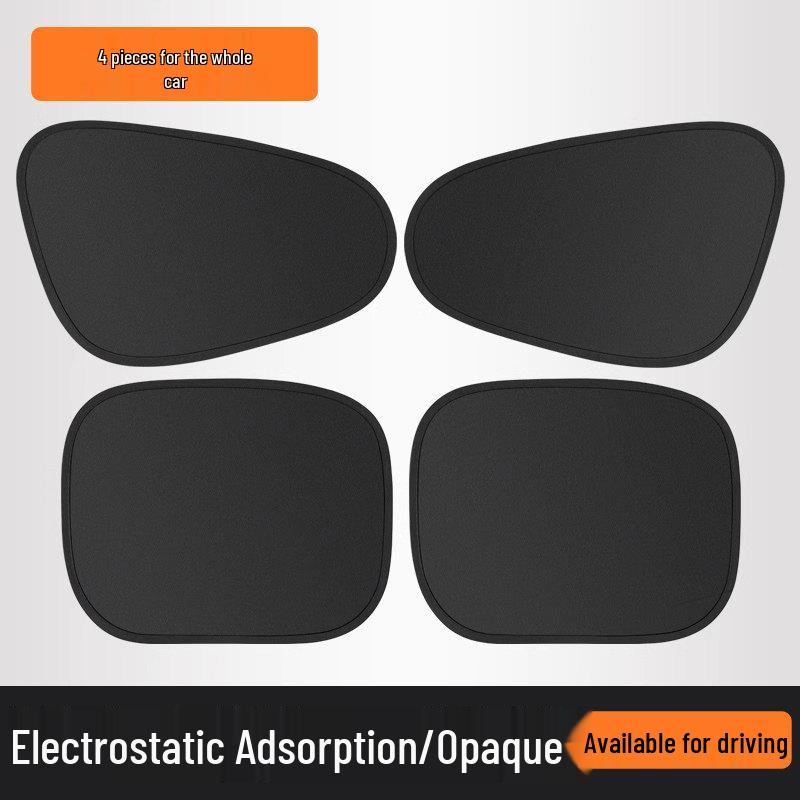 Car Side Window Sunshade Curtain - Interior Sun Protection & Privacy for Babies