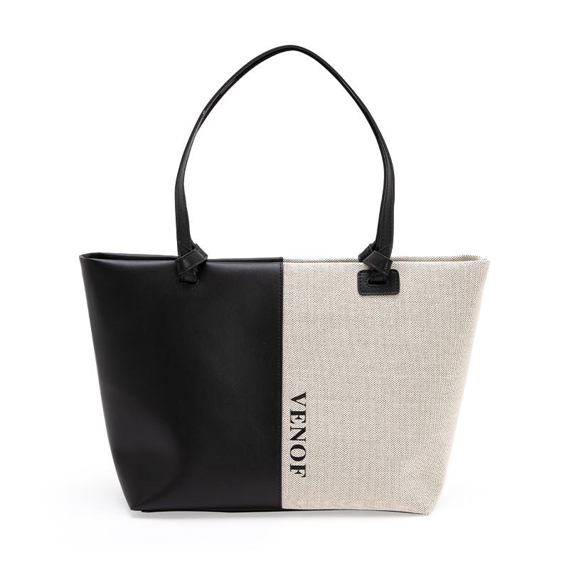 

VENOF 2022 большая вместительная женская сумка через плечо, женская высококачественная мягкая кожаная сумка для путешествий, сумки-шоппер для подмышек высшего класса ONE SIZE чёрный