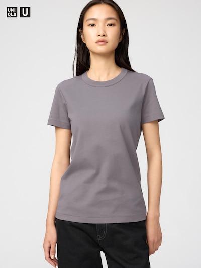 UNIQLO 483456 Women Crew Neck T-Shirt Short Sleeve Basic Casual Top Japan