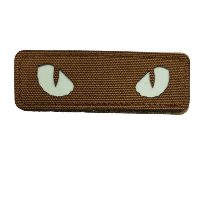 

IR Reflective Luminous Cat s Eye Devil Morale Patch хаки