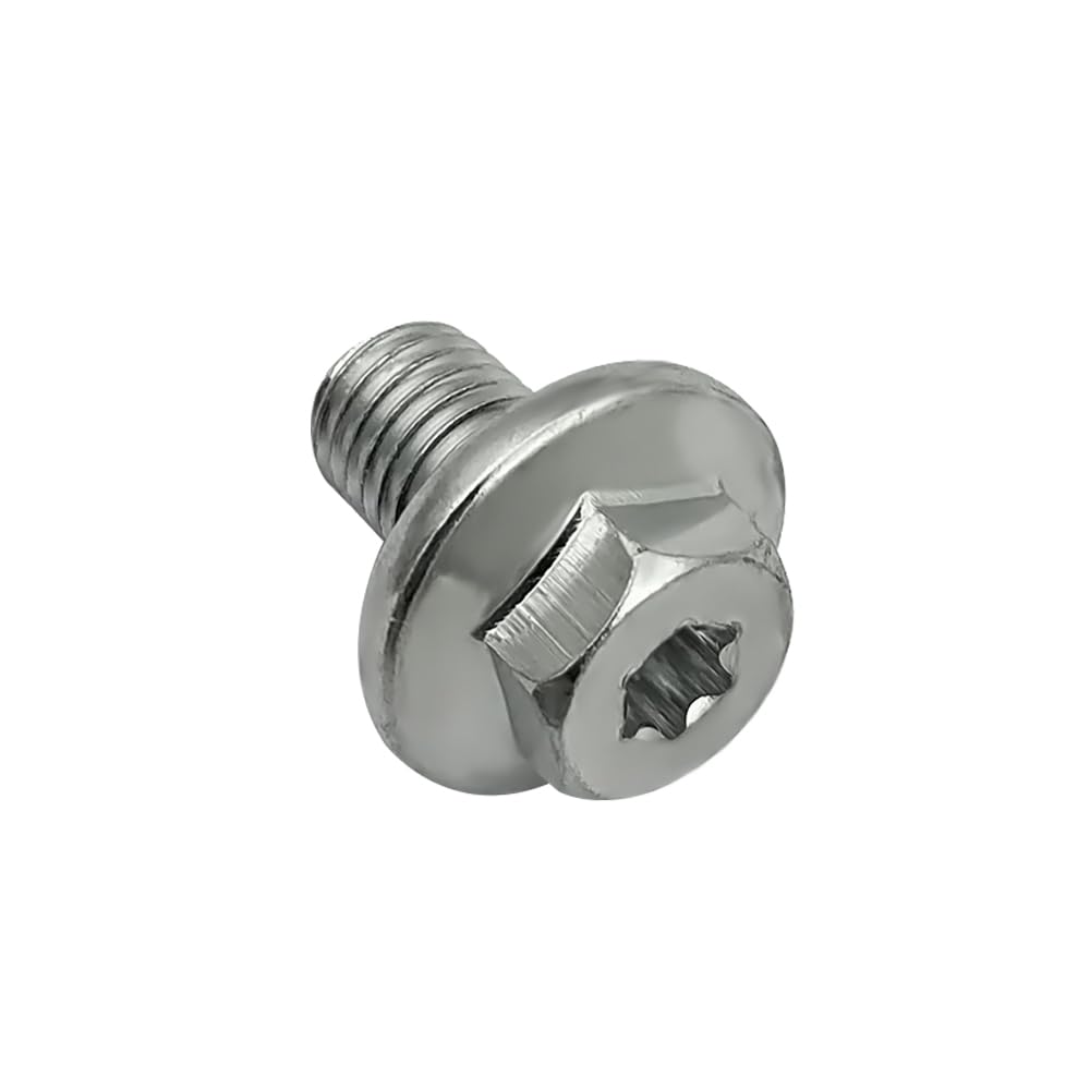 Engine Oil Drain Plug Bolt W/Gasket Compatible with Chevy GMC Buick Cadillac, Replace 55577568 Engine Oil Drain Plug