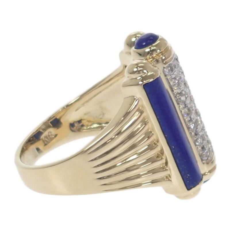 no brand  #14(JP Size) ring K18 yellow gold Women